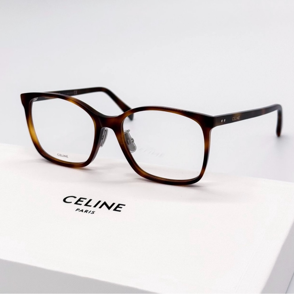 Celine Brown Tortoise Eyeglasses
